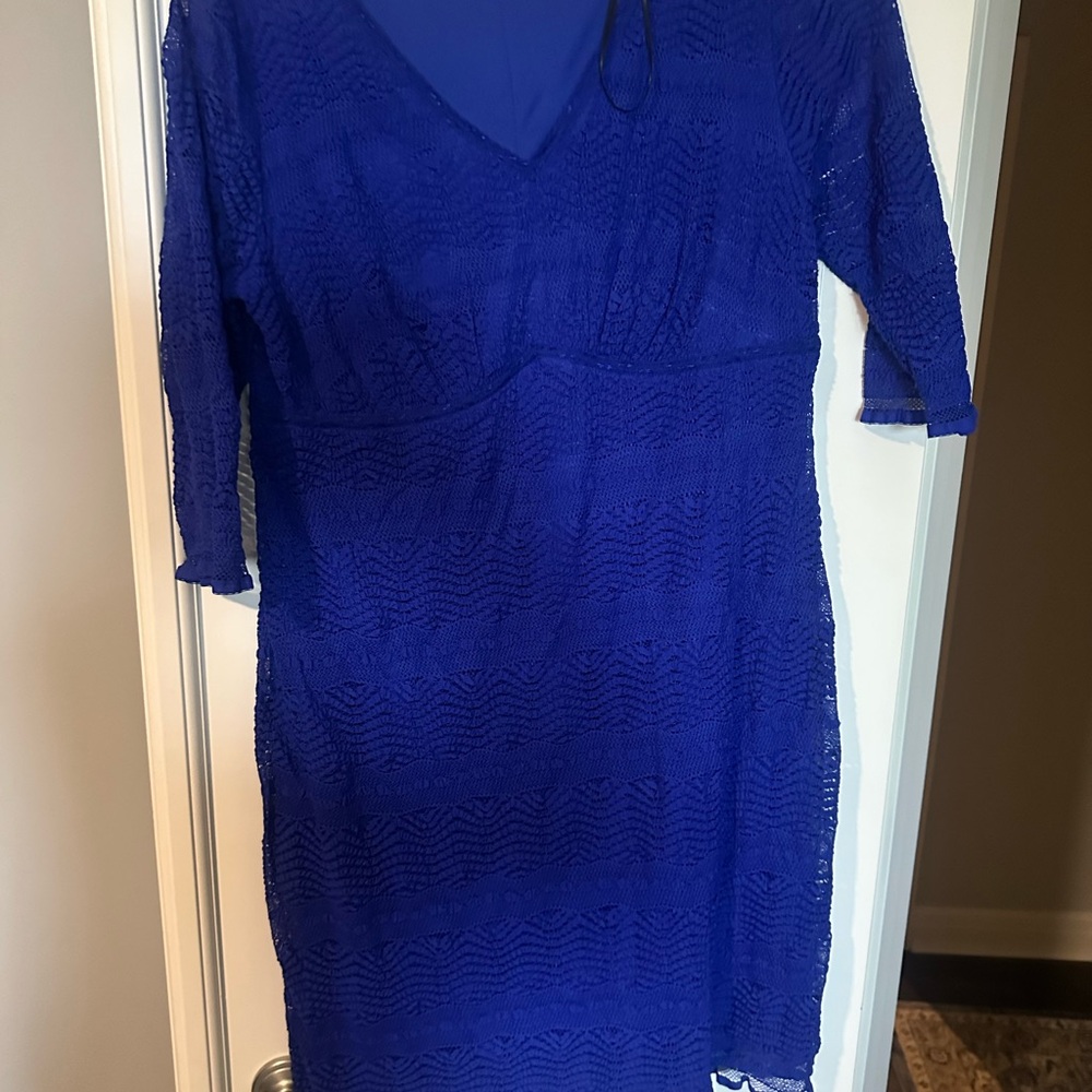 Beautiful blue dress - stretchy